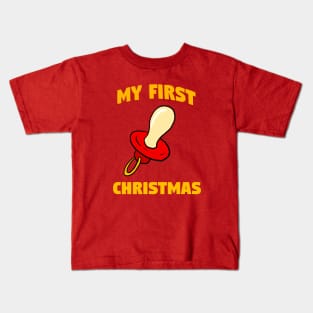 First Christmas For Baby Kids T-Shirt